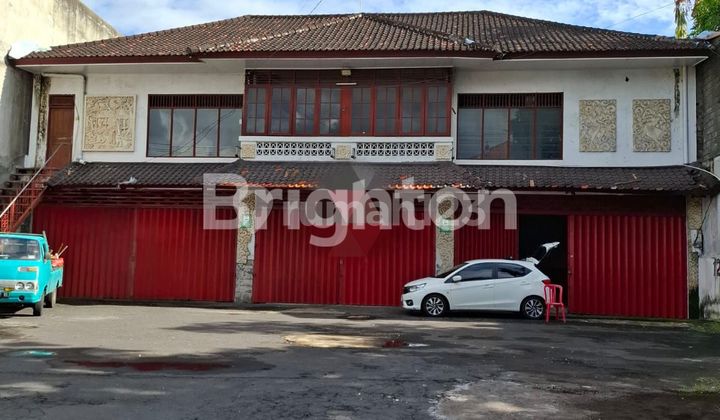 TOKO DENGAN GUDANG DISEWAKAN LOKASI JALAN UTAMA DENPASAR TIMUR 1