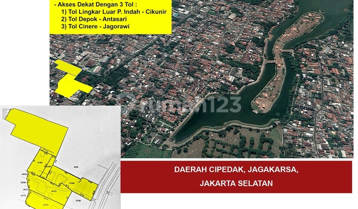 Tanah Lahan Kavling 1 Ha di Jagakarsa Jakarta Selatan Tanah Lahan Kavling 1 Ha di Jagakarsa Jakarta Selatan