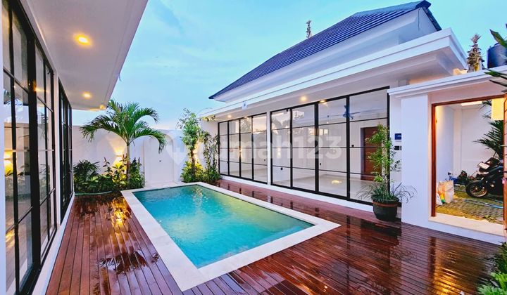 Villa Cantik 2br Private Pool Dekat Dengan Sawah Di Pererenan