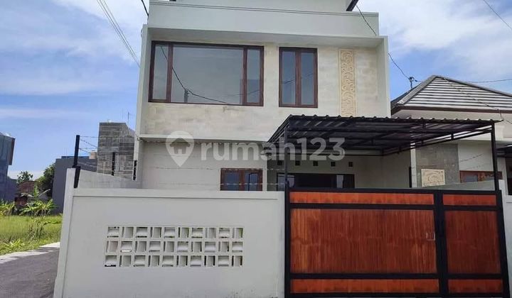 Rumah Baru 2 Lantai View Sawah di Denpasar Selatan
