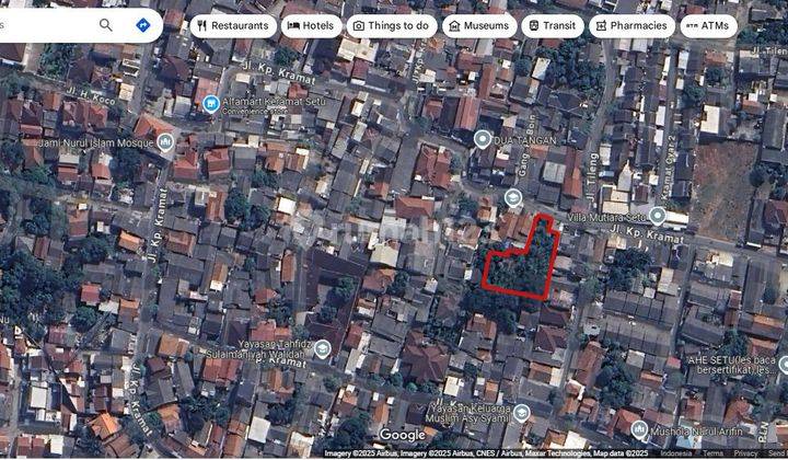 Dijual Cepat Harga Spesial (Tanah di Jl. Kp. Kramat, Setu, Cipayung, Jaktim) 2