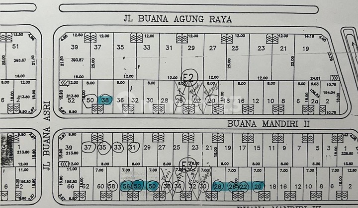 Dijual Kavling di depan Boulevard ( jalan super lebar )  Buana Gardenia Pinang Tangerang