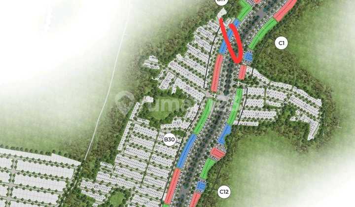 For rent: Citra Garden Serpong shophouse facing the Boulevard