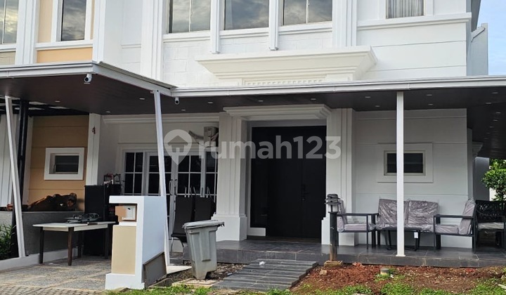 Dijual Rumah Cantik Hook di Flamingo The Springs Gading Serpong - Fully Furnished