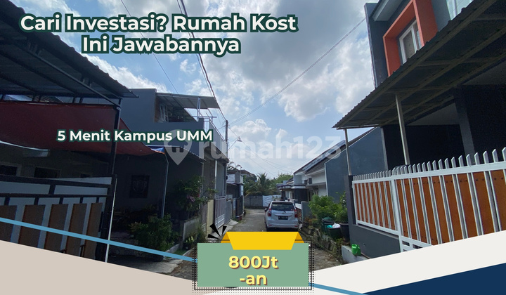 Tanah Kavling di Area Ramai Mahasiswa Cocok untuk Kost Eksklusif