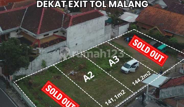 Tanah Kavling Strategis di Sawojajar Kota Malang