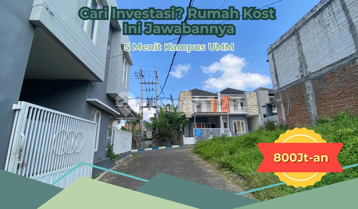 Kavling Siap Bangun di Zona Kampus Kost Produktif