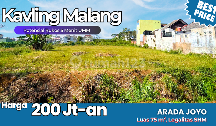 Tanah Kavling Arada Joyoagung Investasi di Barat Kota Malang Tanah Kavling Arada Joyoagung Investasi di Barat Kota Malang