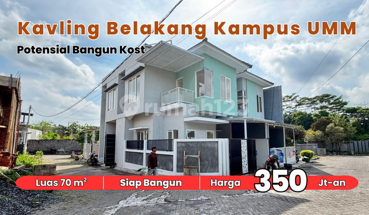 Tanah Kavling Strategis di Belakang UMM Malang Lokasi Emas 