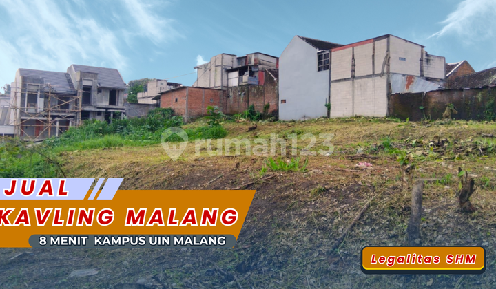 Kavling Siap Bangun di Merjosari Lingkungan Asri