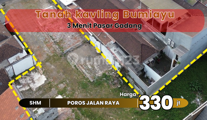 Tanah Kavling Lokasi Dekat Dengan Pasar Induk Kota Malang