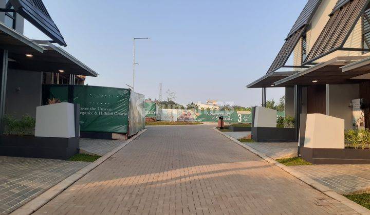 Tinggal 3 unit  Rumah Cantik, Tipe Mahoni SHM 2 Lantai dekat Sekolah ICM, Tol BSD dan Pasar Modern BSD, Serah Terima Tahap 1 September 2025 2