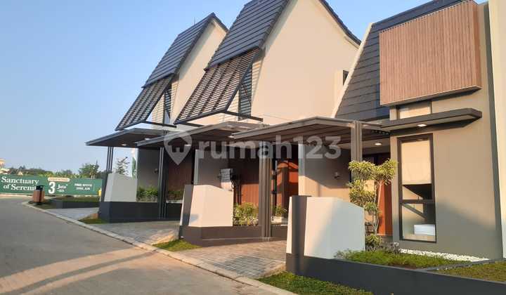 Tinggal 5 unit, Rumah Murah, Tipe ebony SHM 2 Lantai dekat Sekolah ICM, Tol BSD dan Pasar Modern BSD, Serah Terima Februari 2026 2