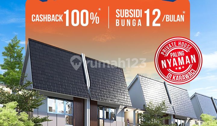 Rumah Murah Ready Stock Tanpa Dp Dan Free Biaya Dikarawaci