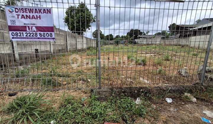 For Rent Land on Main Road Curug Gunung Sindur