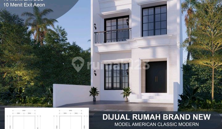 For Sale New 2-Story House Villa Melati Mas Serpong Close to International School and Toll Road Access 1