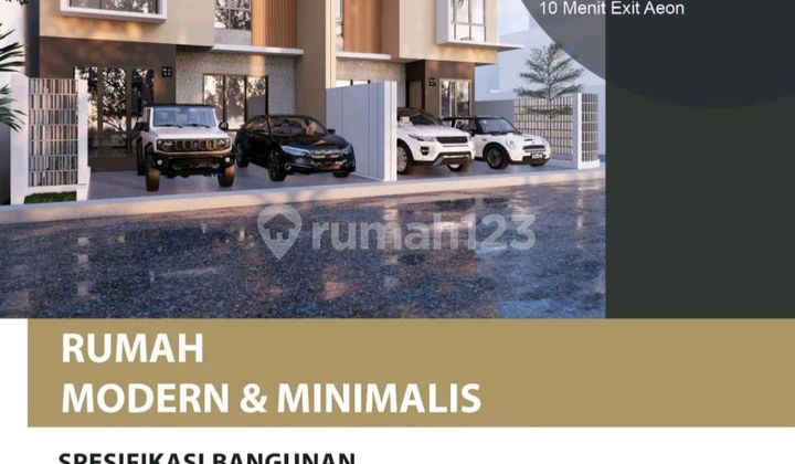 Dijual Rumah Baru 2 Lantai Villa Melati Mas Serpong Tangsel Harga Terjangkau dan Mudah ke Mana Saja 1
