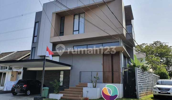 Di Jual Rumah Hook Desain Minimalis dan Strategis, di Serpong Lagoon 2