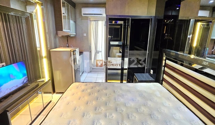 Cheap but Luxurious! For Rent 21M² Studio Fully Furnished Interior View Kota Green Bay Pluit Greenbay