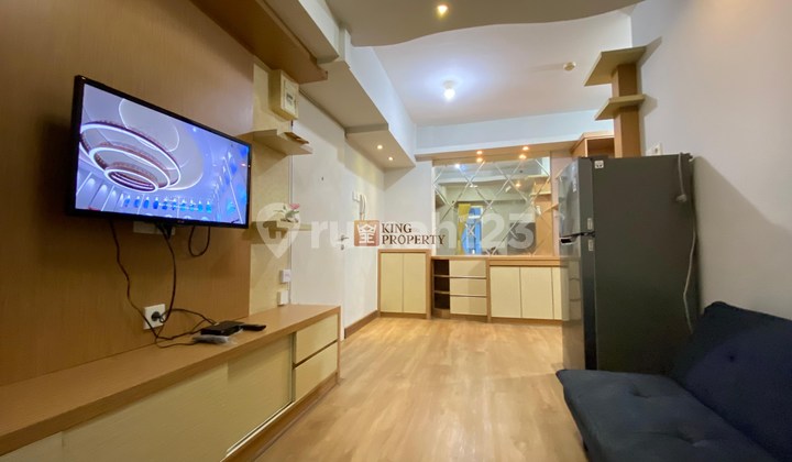 Limited Unit! Green Bay Pluit Apartment Greenbay Hook 2BR Renovated into 1BR 35M2 Fully Furnished, Comfortable with Swimming Pool View