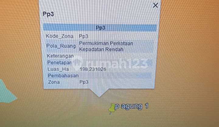 Land for Sale in Sukamakmur Area, Bogor