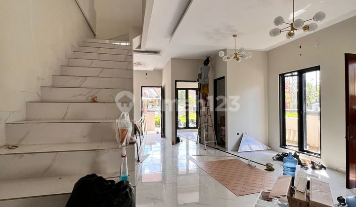 Brand New! Rumah Modern Hook Di Villa Melati Mas  2