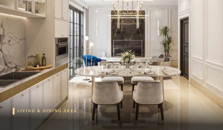 Rumah Modern & Prestisius Bukit Podomoro Jakarta, Klender - Tipe 7 Art Deco 2