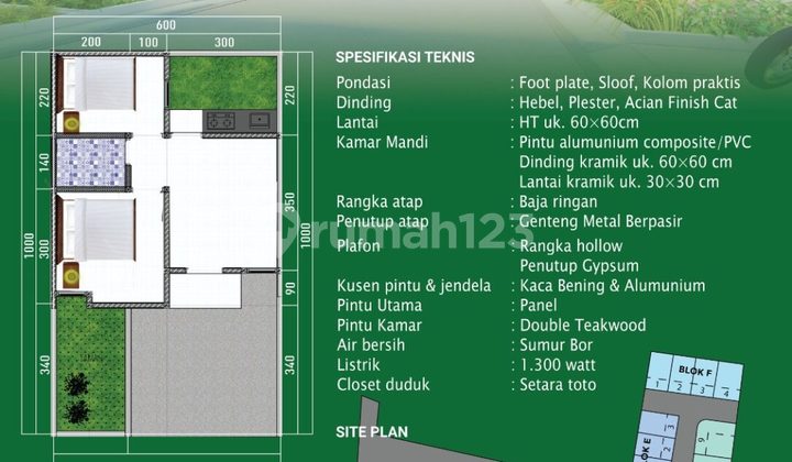 Affordable, New, &amp; Serene Type 36/80 Panorama Tambun Bekasi House