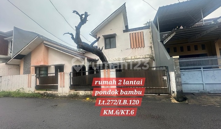 Rumah 2 Lantai Pondok Bambu Rumah 2 Lantai Pondok Bambu