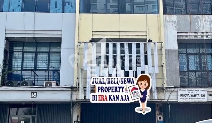 jual ruko 3,5 lantai siap huni , rapi terawat di sunter mitra bulevar