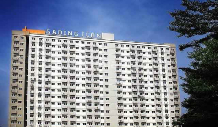 Jual Apt.gading Icon Full Furnished Bagus Lingkungan Tenang