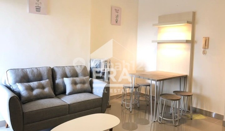 jual apartemen gading mediterania tower C . full furnished ,lantai granit,tinggal bawa koper