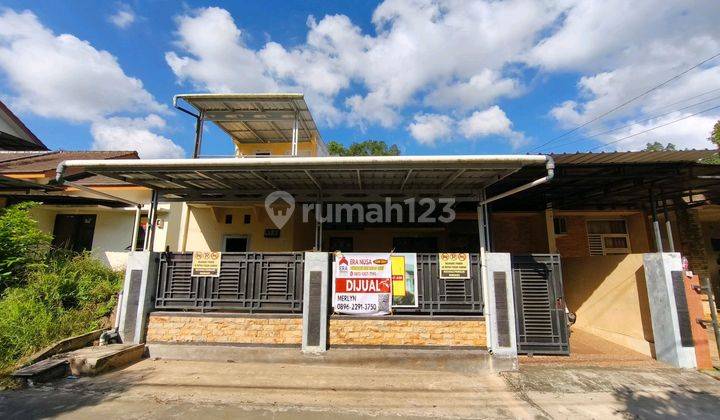 Rumah 2 Lantai , Di Pemukiman Yang Damai Asri , Dekat Bandara Samarinda Rumah SHM di Perumahan Talang Sari Cluster Lavender Raya, Jl. Talang Sari Regency, Mugirejo, Sungai Pinang, Kota Samarinda, Kalimantan Timur, Indonesia, 75119, Samarinda Utara Butuh M 1