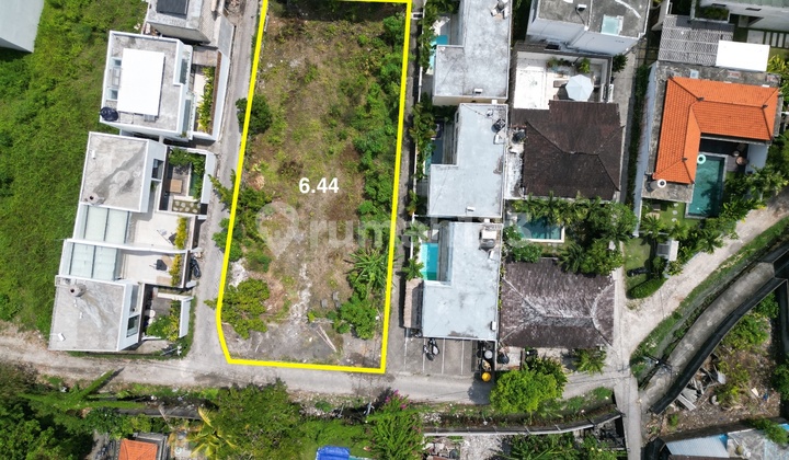 Tanah Sewa Seluas 644M² Zona Pink di Pererenan Tanah Sewa Seluas 644M² Zona Pink di Pererenan