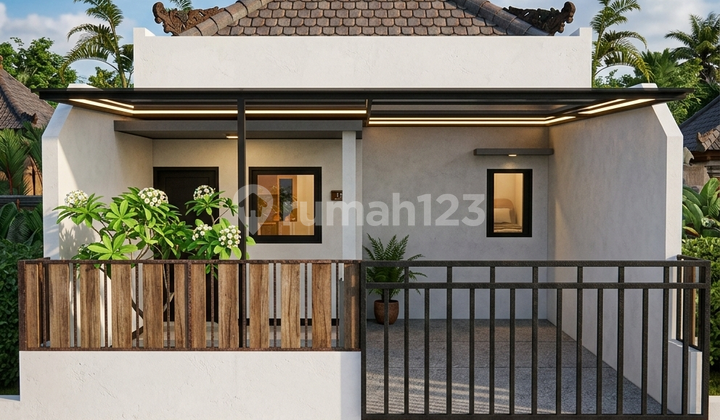 Rumah 1 Lantai Dekat Pantai Pasut di Tabanan