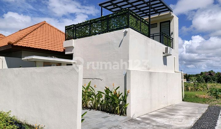 Villa Rooftop Ready to Occupancy Sea & Rice Field View - Munggu