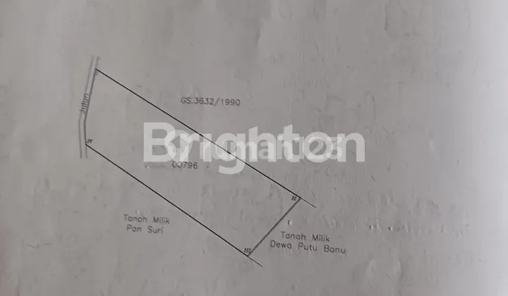 SPACIOUS LAND PLOT IN TIBUBIU, KERAMBITAN – TABANAN | 2140 M²