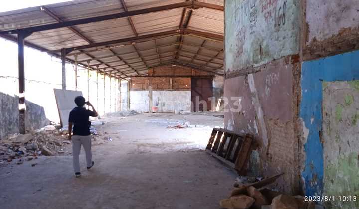 Gudang + tanah mundu lokasi hook dekat jembatan Mundu Cirebon