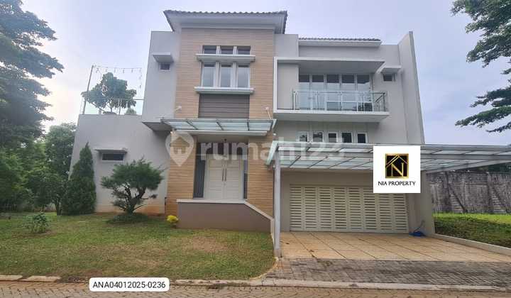 Rumah Mewah Sultan Furnish LT391 Raffles Hills Cibubur dekat LRT Harjamukti