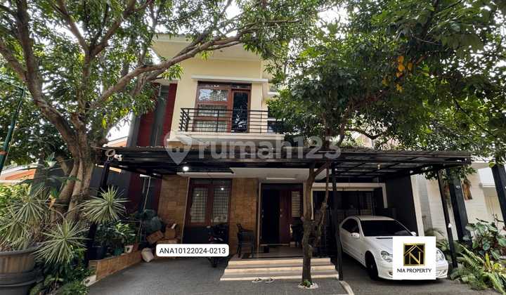 Rumah Modern Minimalis Puri Sriwedari Cibubur dekat LRT Harjamukti