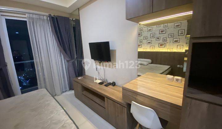 Unit Apartemen Studio Furnished At Puri Mansion Di Jakarta Barat 1