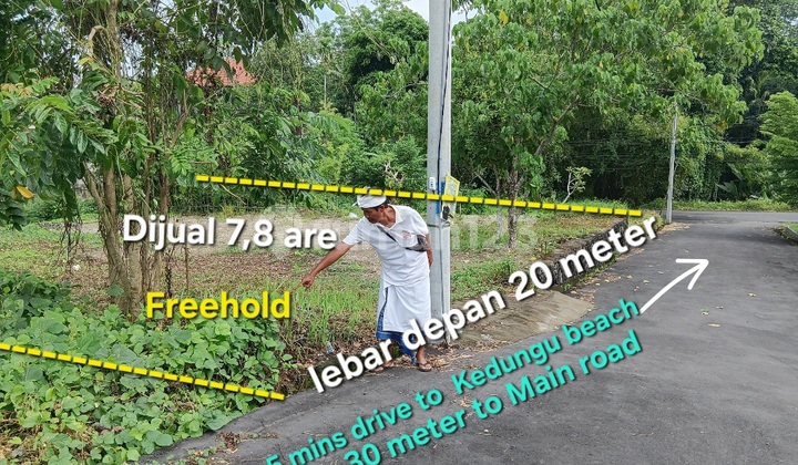 Tanah Dijual SHM 780 M2 Dekat Pantai Kedungu Bali Tanah Dijual SHM 780 M2 Dekat Pantai Kedungu Bali