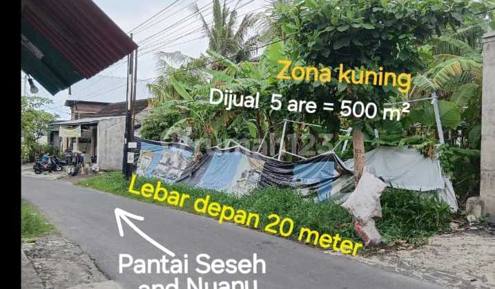 For Sale Freehold Land 500M2 in Kaba Kaba Bali