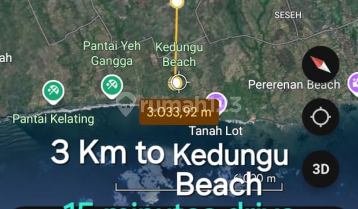 Rumah Dijual 2 Kamar Tidur di Kedungu Tabanan Bali 2