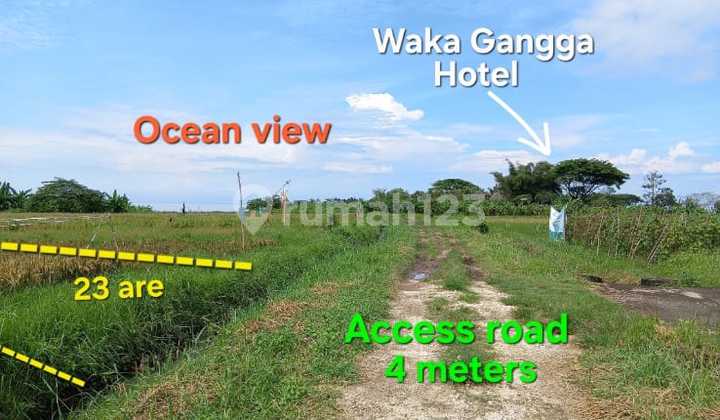Leasehold Land Near Yeh Gangga Beach Tabanan Bali