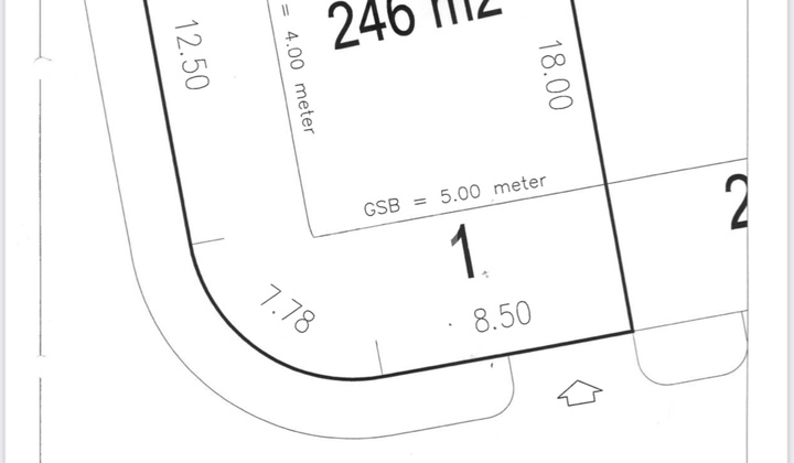 FOR SALE Foresta Foglio Plot size 246 m, main title deed FOR SALE Foresta Foglio Plot size 246 m, main title deed