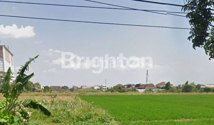 TANAH DI JL ADI SUCIPTO PINGGIR JALAN STRATEGIS