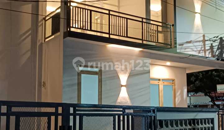 Rumah baru + ruang usaha HOOK Di Leuwi Sari Raya 2