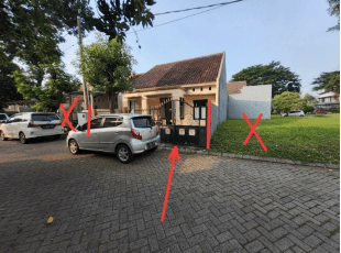 Dijual Via Lelang Rumah di Bukit Palma 1