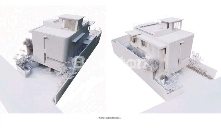 Dijual vila pemandangan laut dan gwk